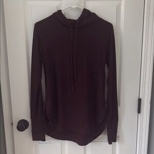 Athleta lightweight long sleeve shirt with hood